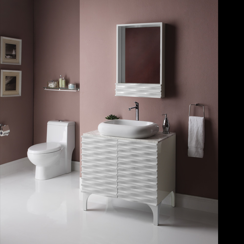 Decolav Sophia White bathroom vanity