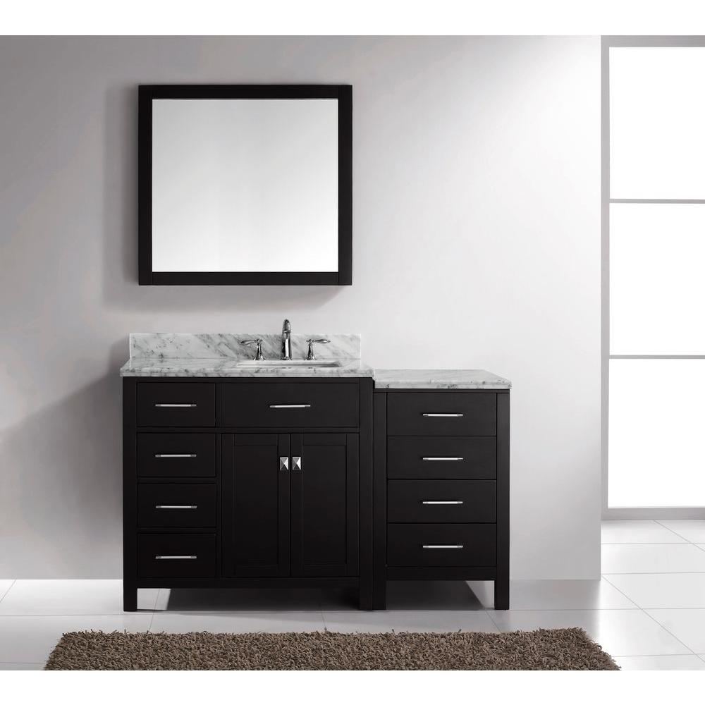 57 inch Contemporary Bathroom Vanity